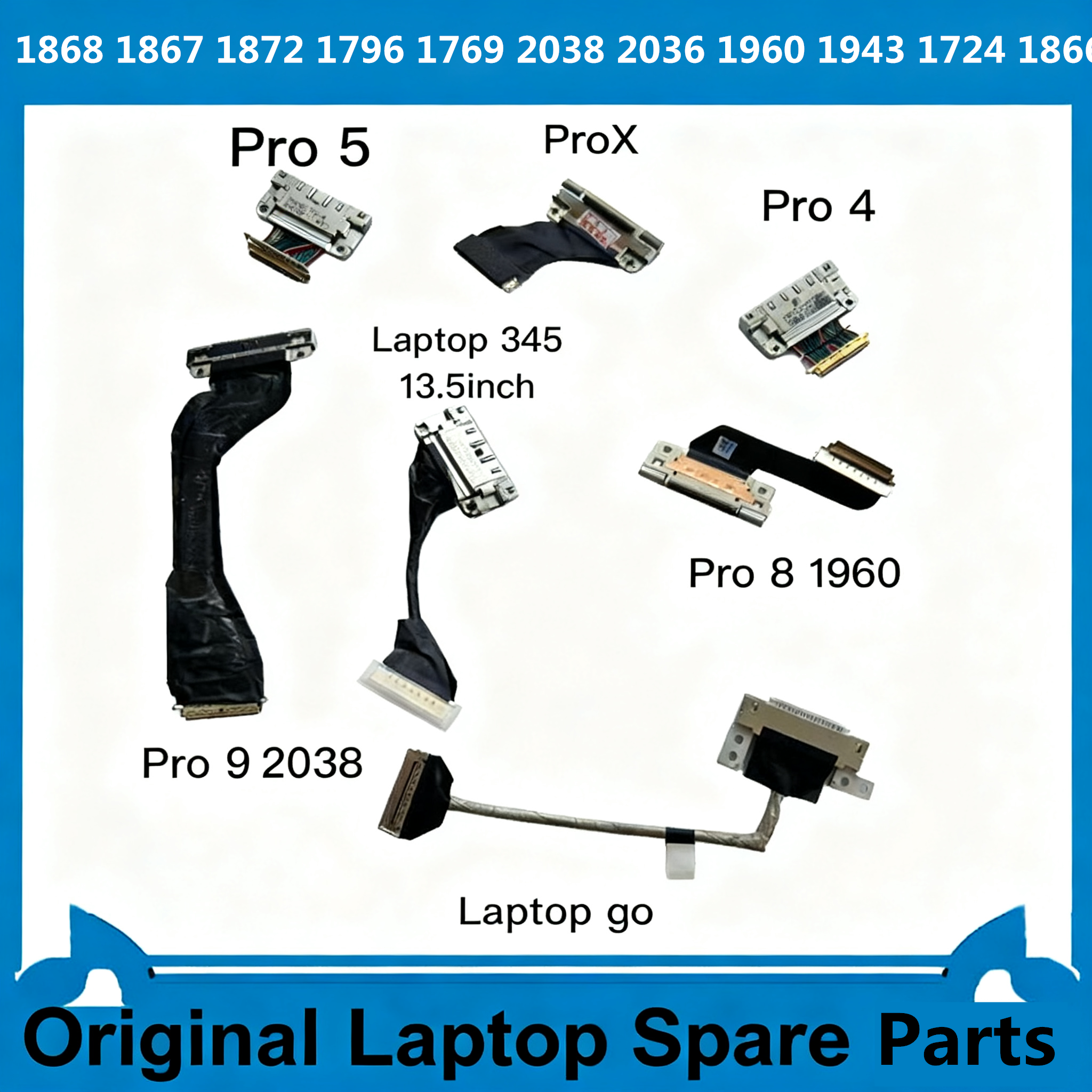 Home Office Microsoft - Genuine Charge Port for Surface Laptop