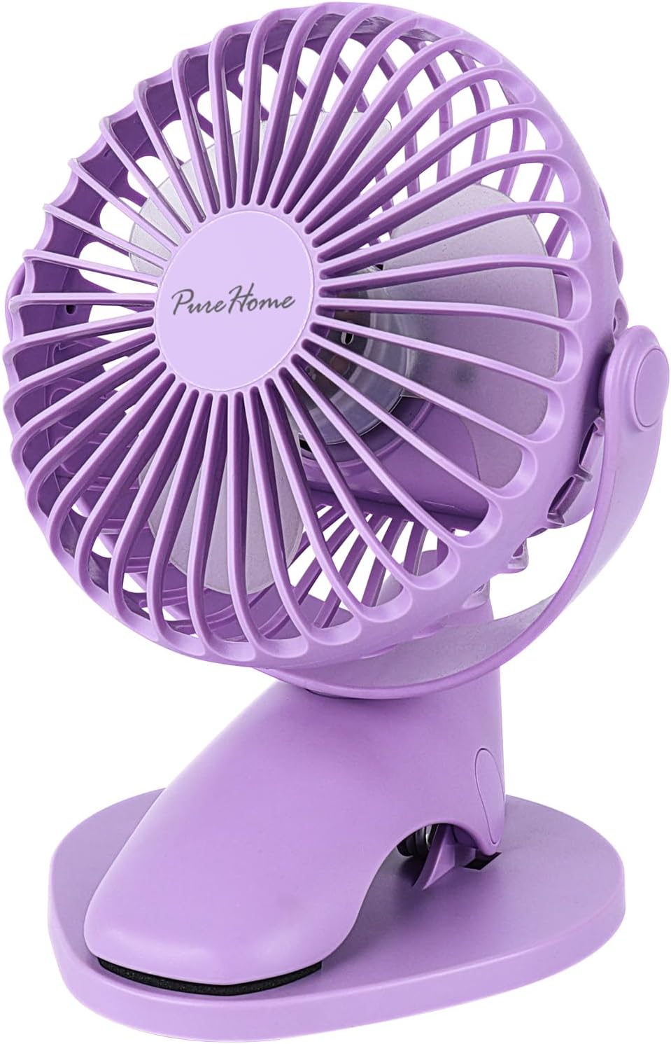 Usb Desk Fan - Portable Clip Fan Battery Operated,3 Speeds