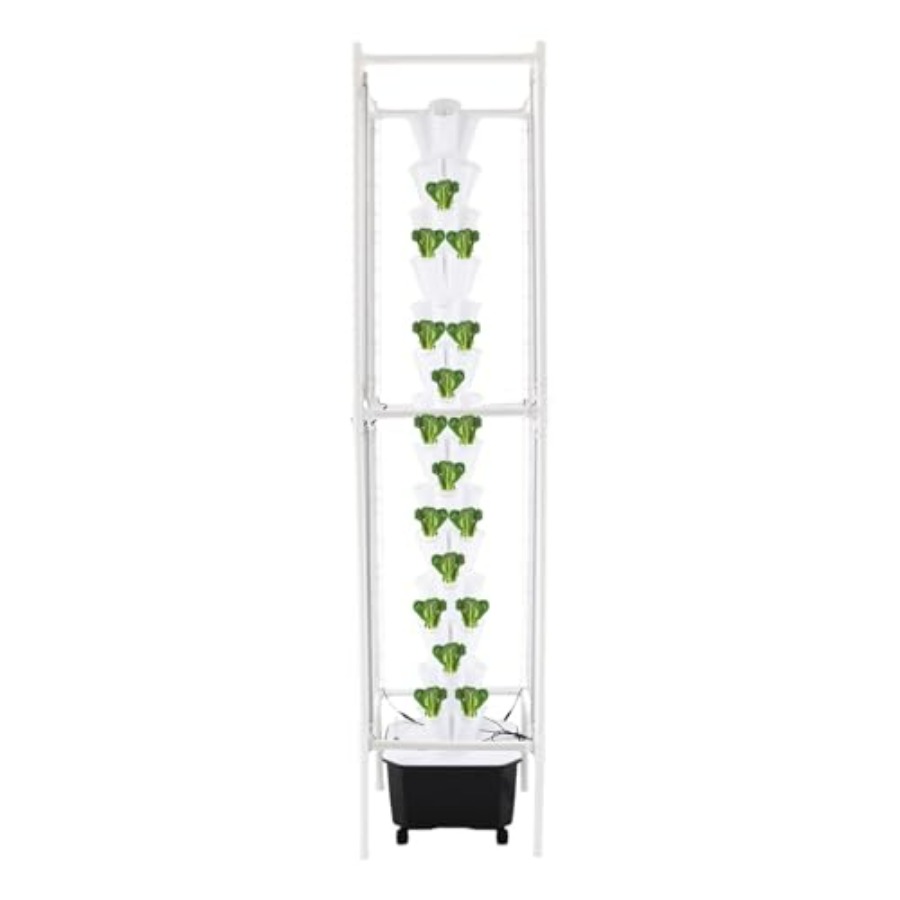 Home Office Tim - Vertical hydroponic growing tower for home,