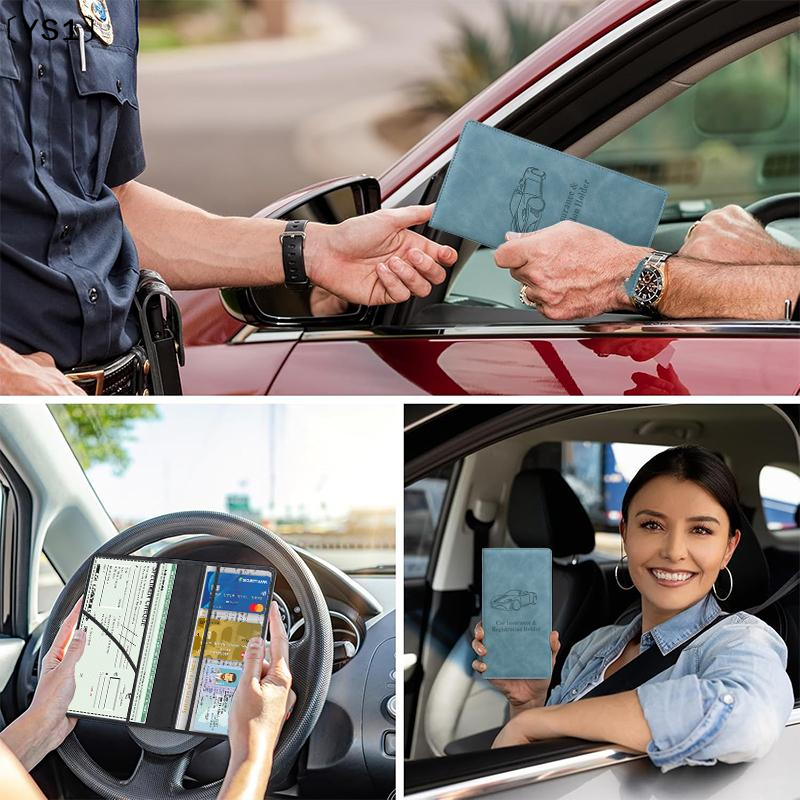 Document Holder Stand - 〔YS1〕Car Registration And Insurance Holder Car