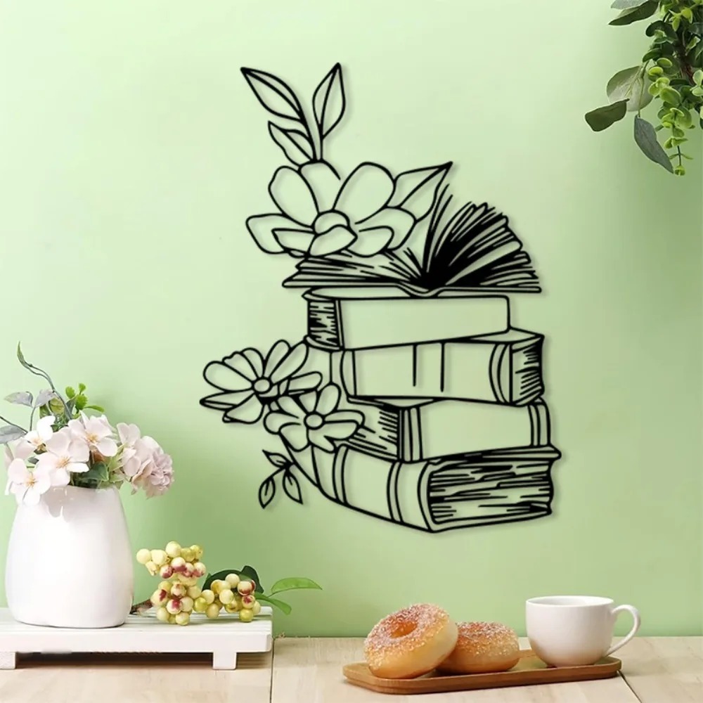 Vintage Metal Wall Art Open Bo - Home Office Minimalist avis et prix