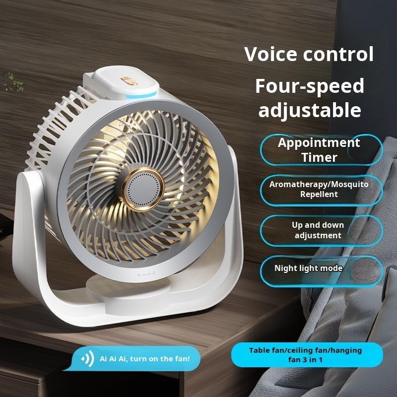 Smart Desk Fan Voice Activated - Usb Desk Fan avis et prix