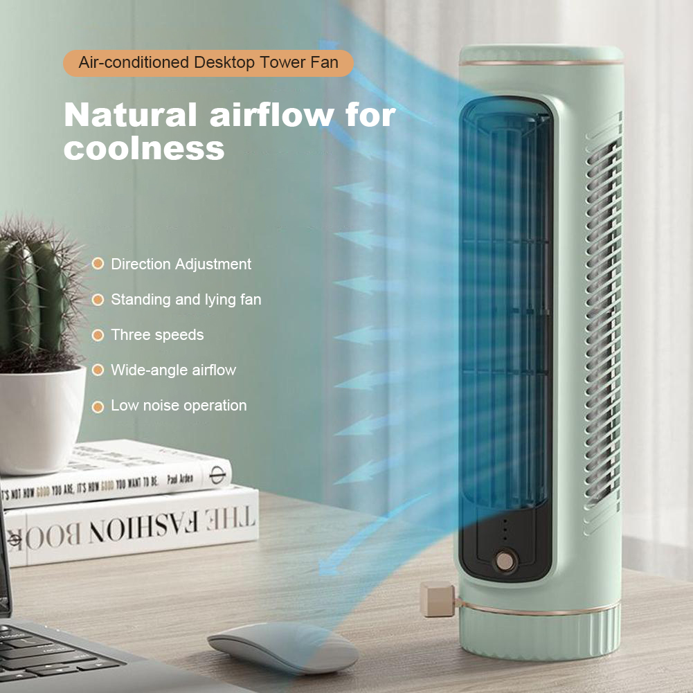 Household Desktop Tower Fan Po - Usb Desk Fan avis et prix