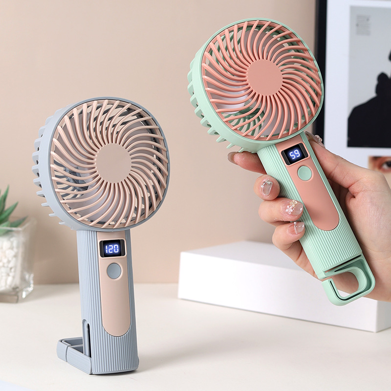 Mini Handheld Fan with Digital - Usb Desk Fan avis et prix