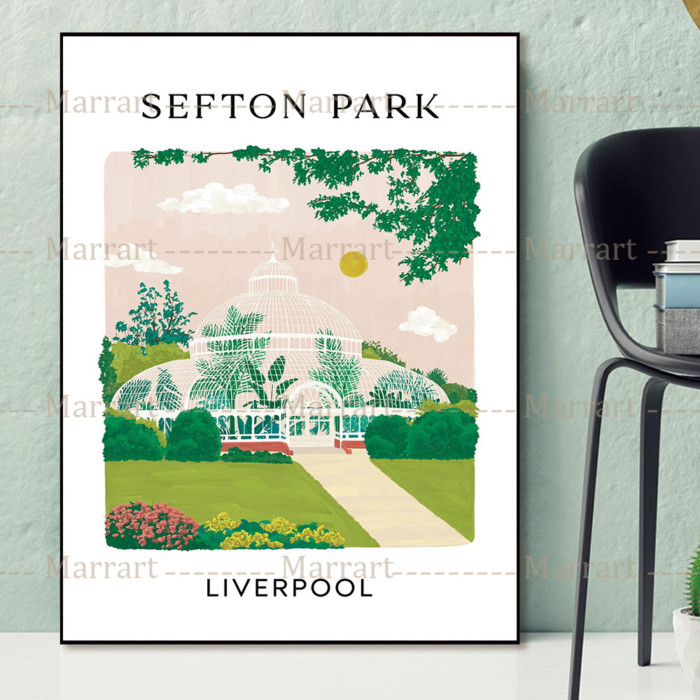 Liverpool Landmark Canvas Wall - Home Office Liverpool avis et prix