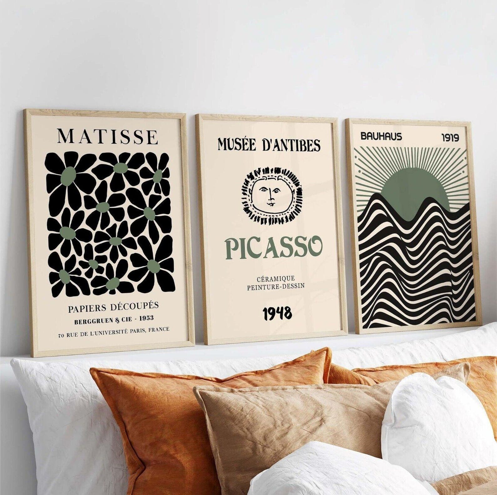 3pcs/set Retro Matisse Canvas  - Home Office Minimalist avis et prix