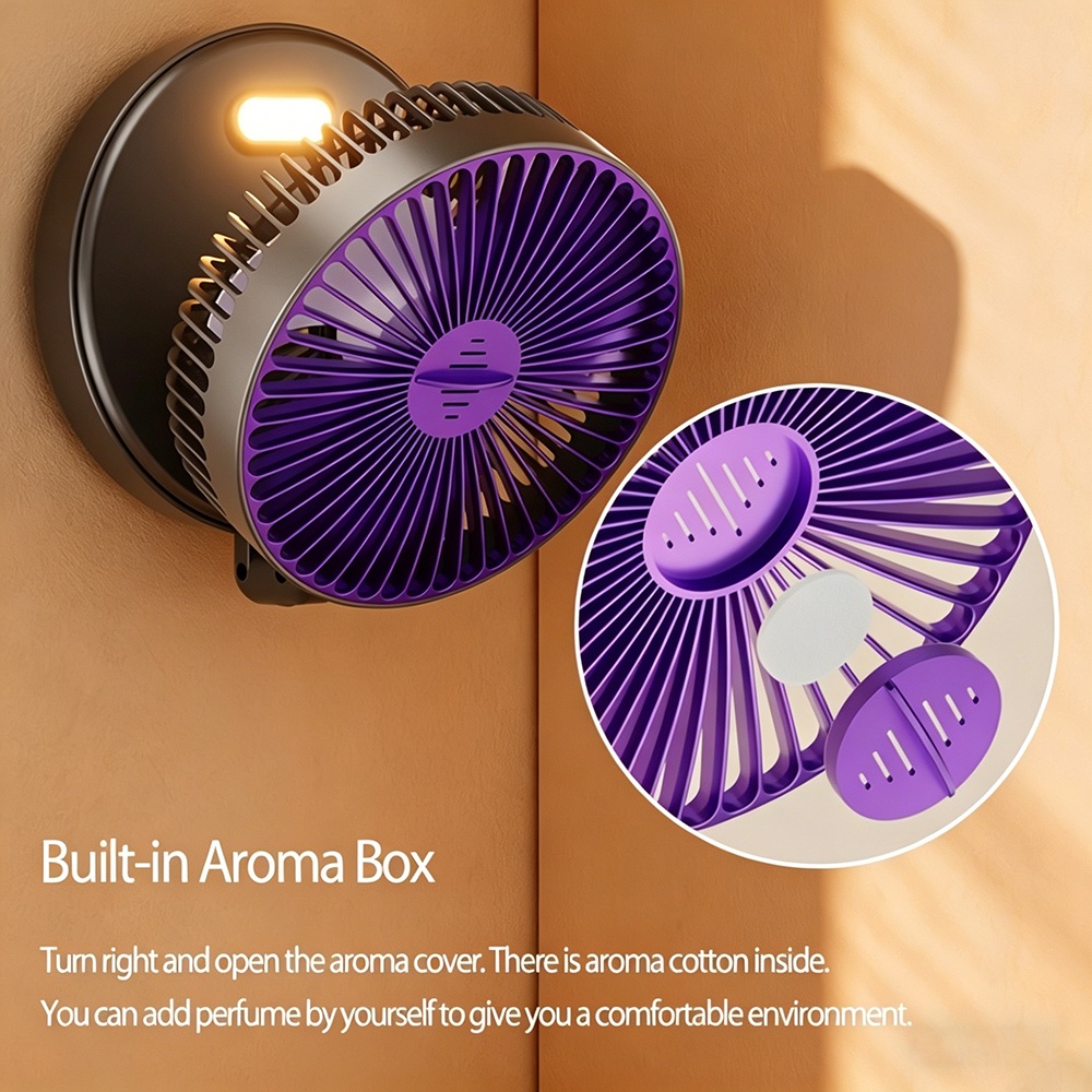 2-in-1 Desktop & Wall Fan, 4 S - Usb Desk Fan avis et prix