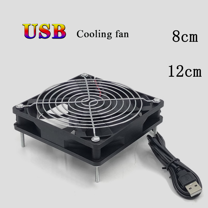 8/12cm 12V USB Powered Compute - Usb Desk Fan avis et prix