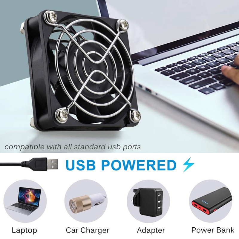 8/12cm 12V USB Powered Compute - Usb Desk Fan avis et prix