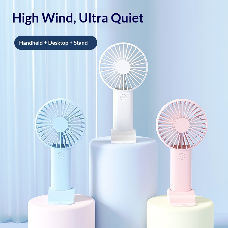 Mini Handheld Fan, 3 In 1 Port - Usb Desk Fan avis et prix