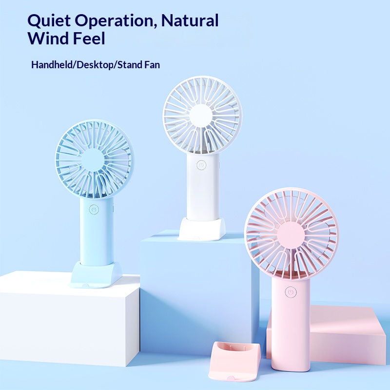 Mini Handheld Fan, 3 In 1 Port - Usb Desk Fan avis et prix