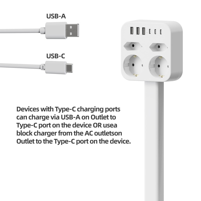 4 Styles Electrical Outlet Ext - Power Strip Desk avis et prix