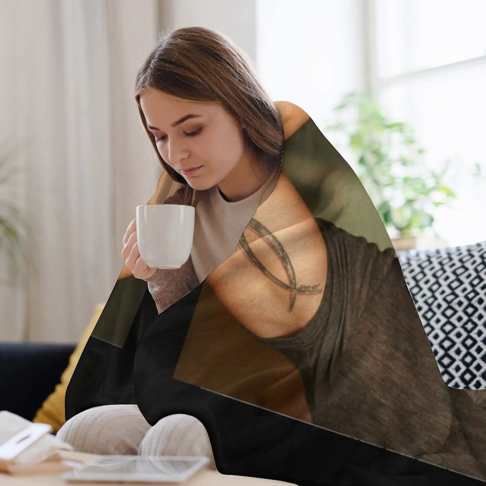 mcgraw tim Throw Blanket Warm  - Home Office Tim avis et prix