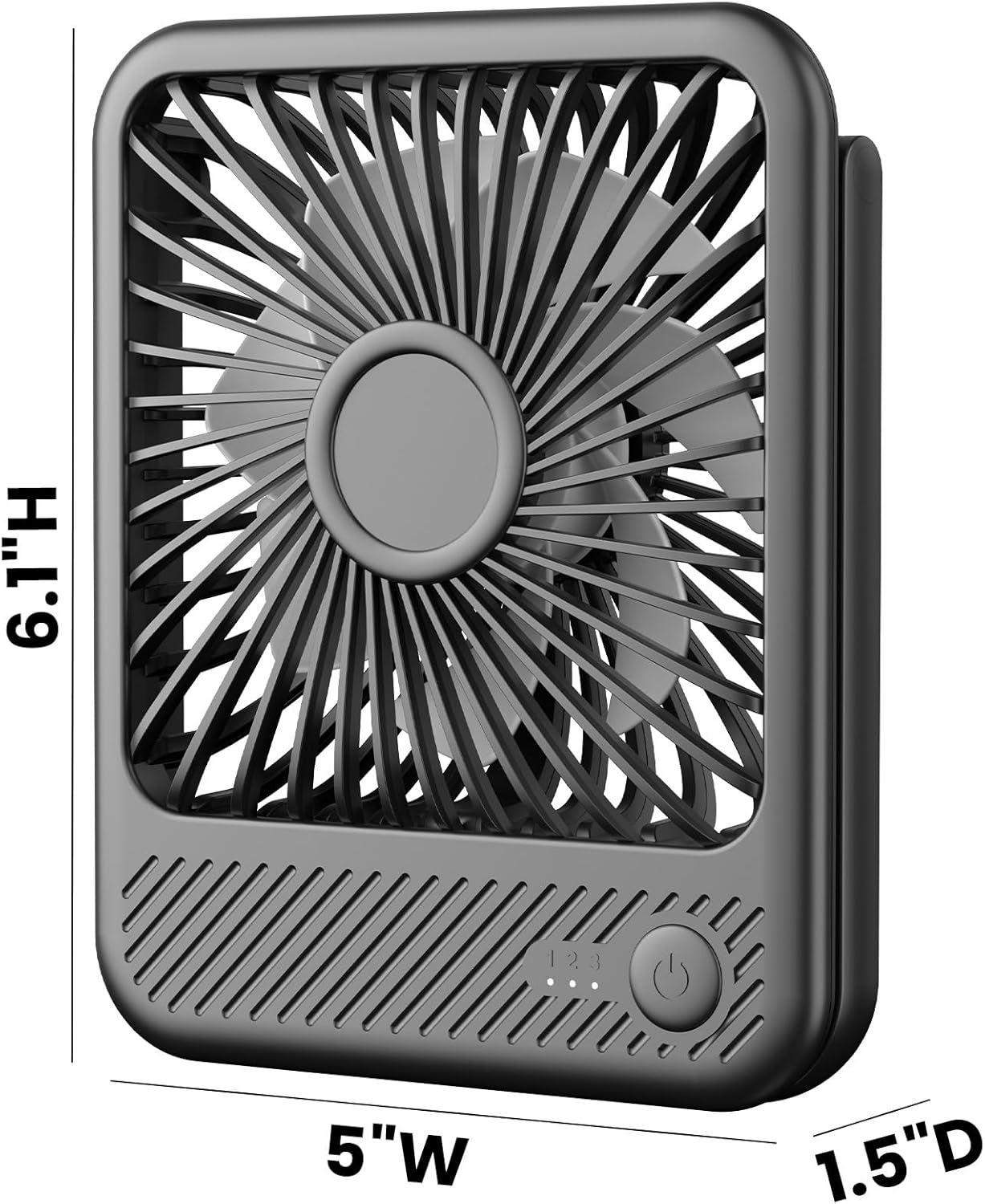 USB Desk Fan, 3-Speed Adjustab - Usb Desk Fan avis et prix