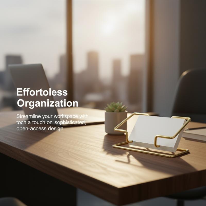 Premium Business Card Display  - Document Holder Stand avis et prix