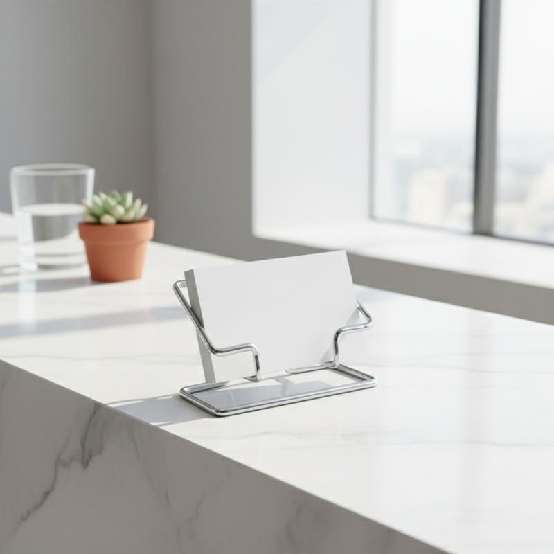 Premium Business Card Display  - Document Holder Stand avis et prix