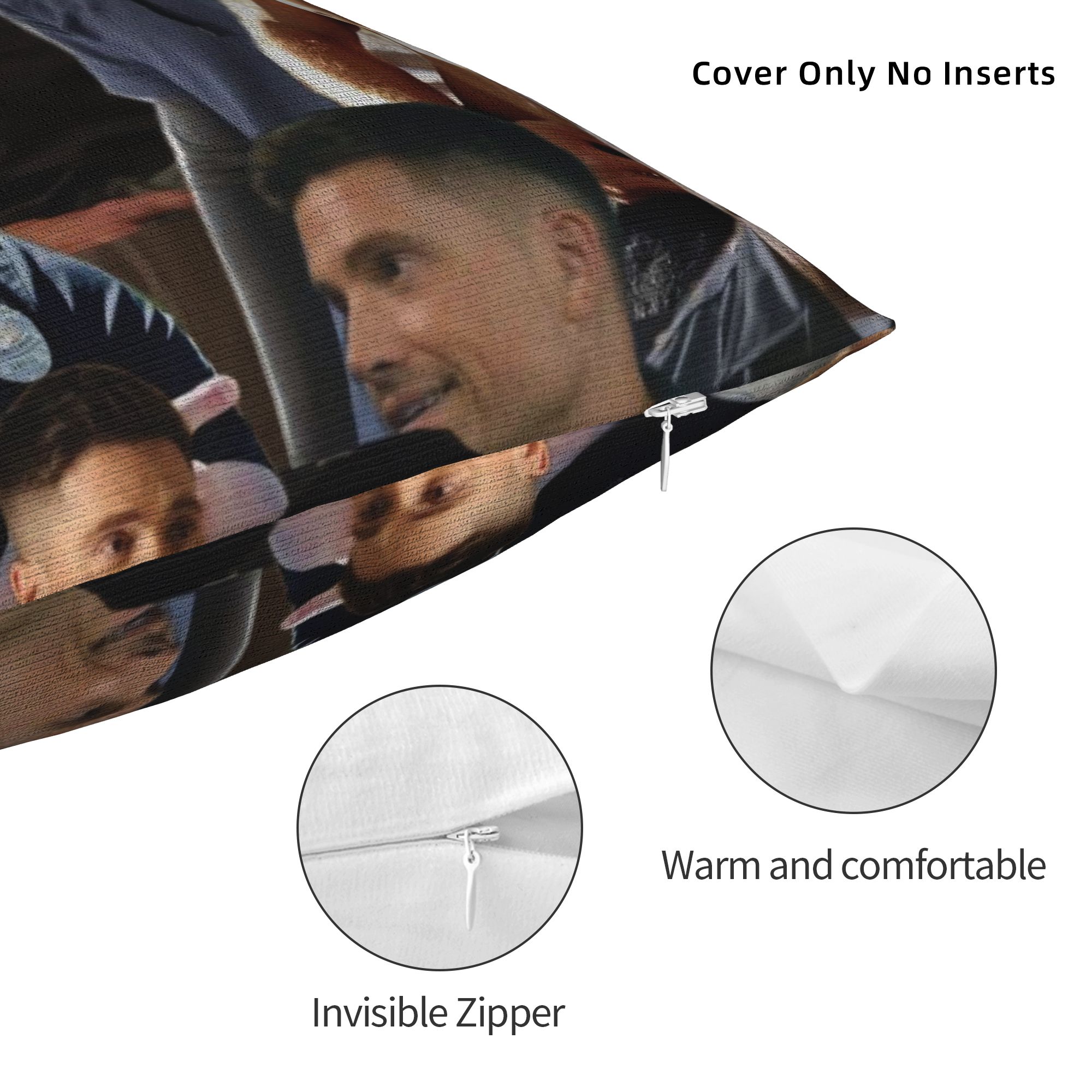 Tim Bradford Collage Pillow Ca - Home Office Tim avis et prix