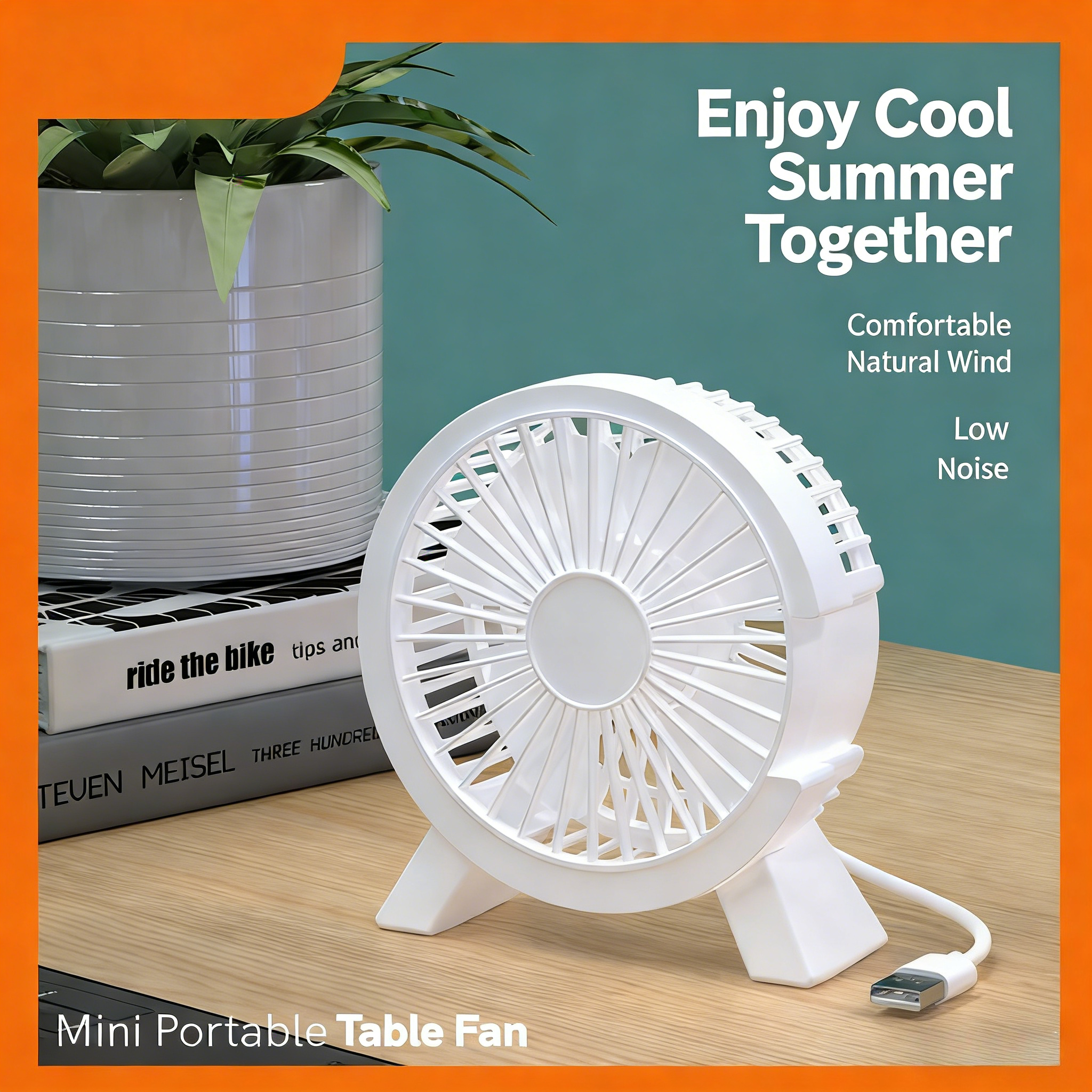 Mini USB Rechargeable Table Fa - Usb Desk Fan avis et prix