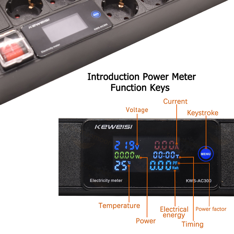 2U PDU Power Strip 19inch Rack - Power Strip Desk avis et prix