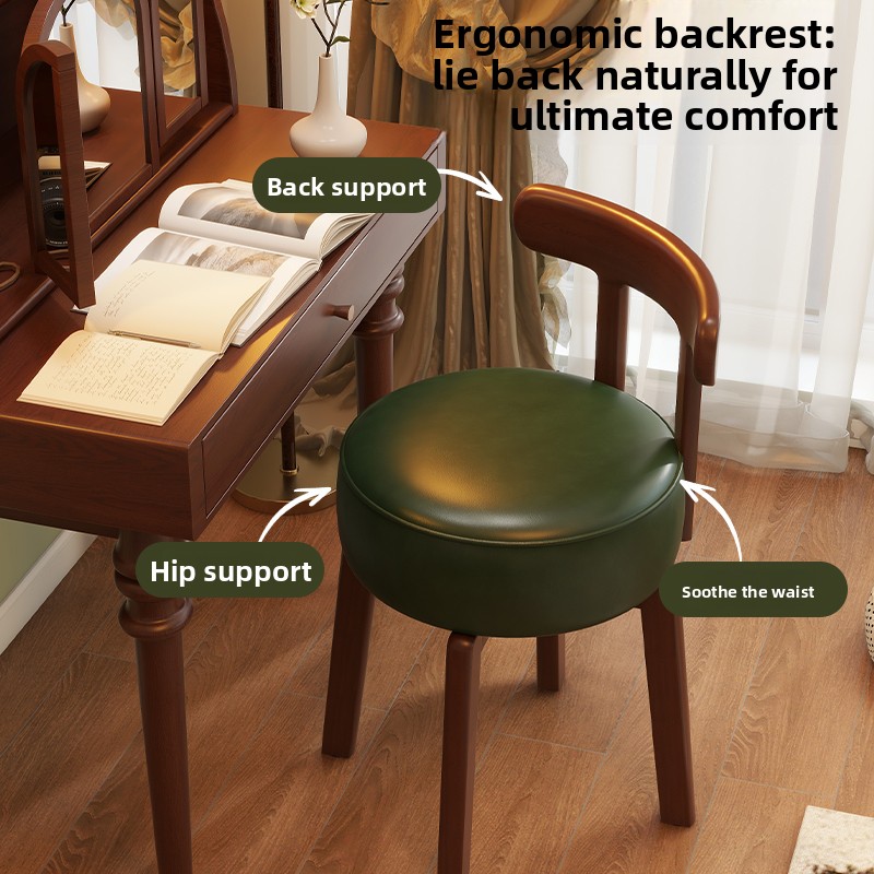 Solid wood rotating dressing c - Home Office Minimalist avis et prix