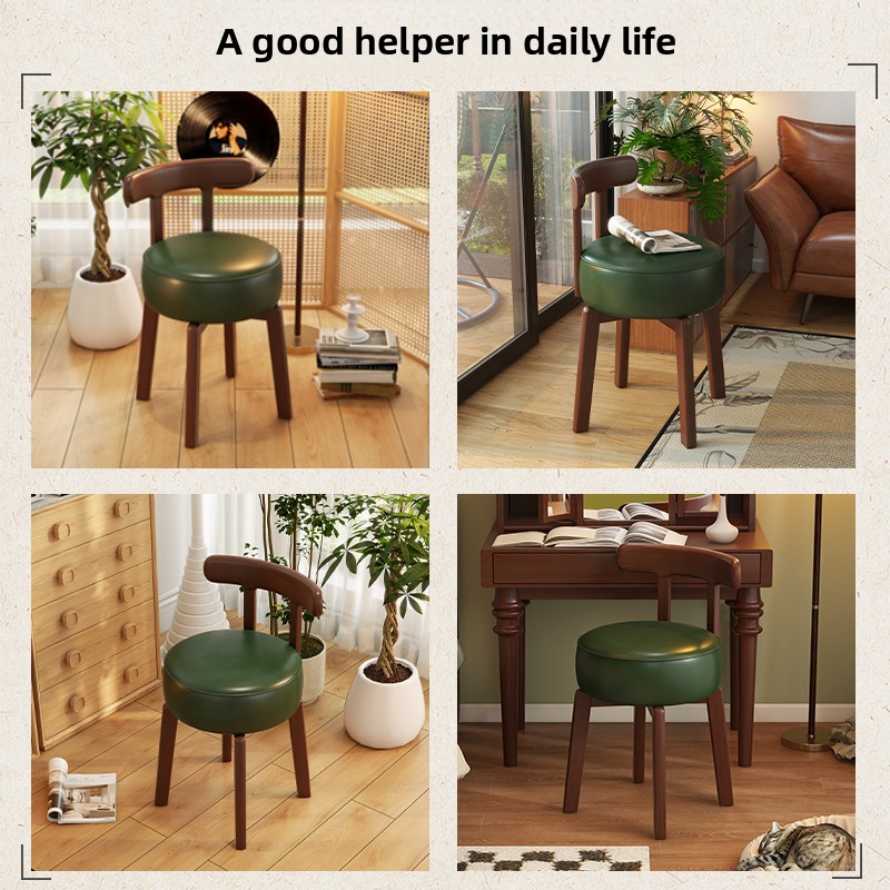 Solid wood rotating dressing c - Home Office Minimalist avis et prix