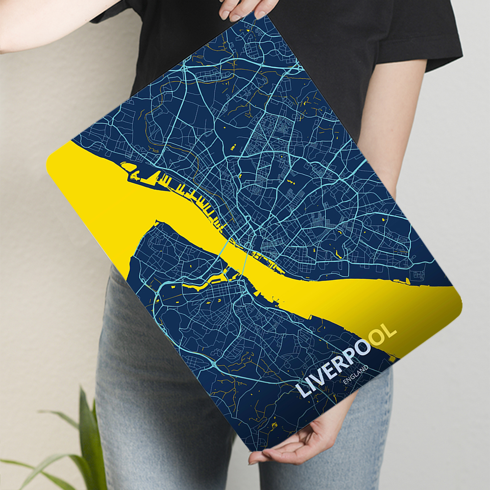Liverpool England City Map Met - Home Office Liverpool avis et prix