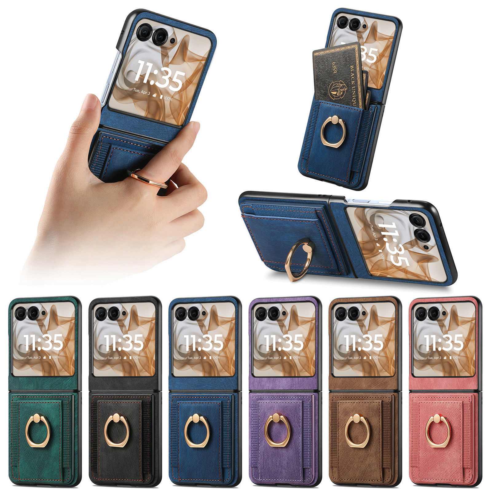 Retro Ring Holder Magnetic Lea - Document Holder Stand avis et prix