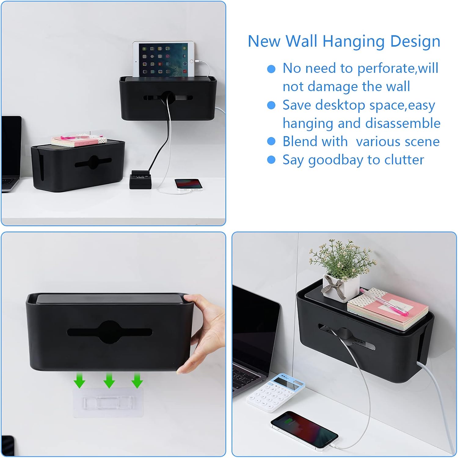 Cable Management Box Cord Orga - Power Strip Desk avis et prix