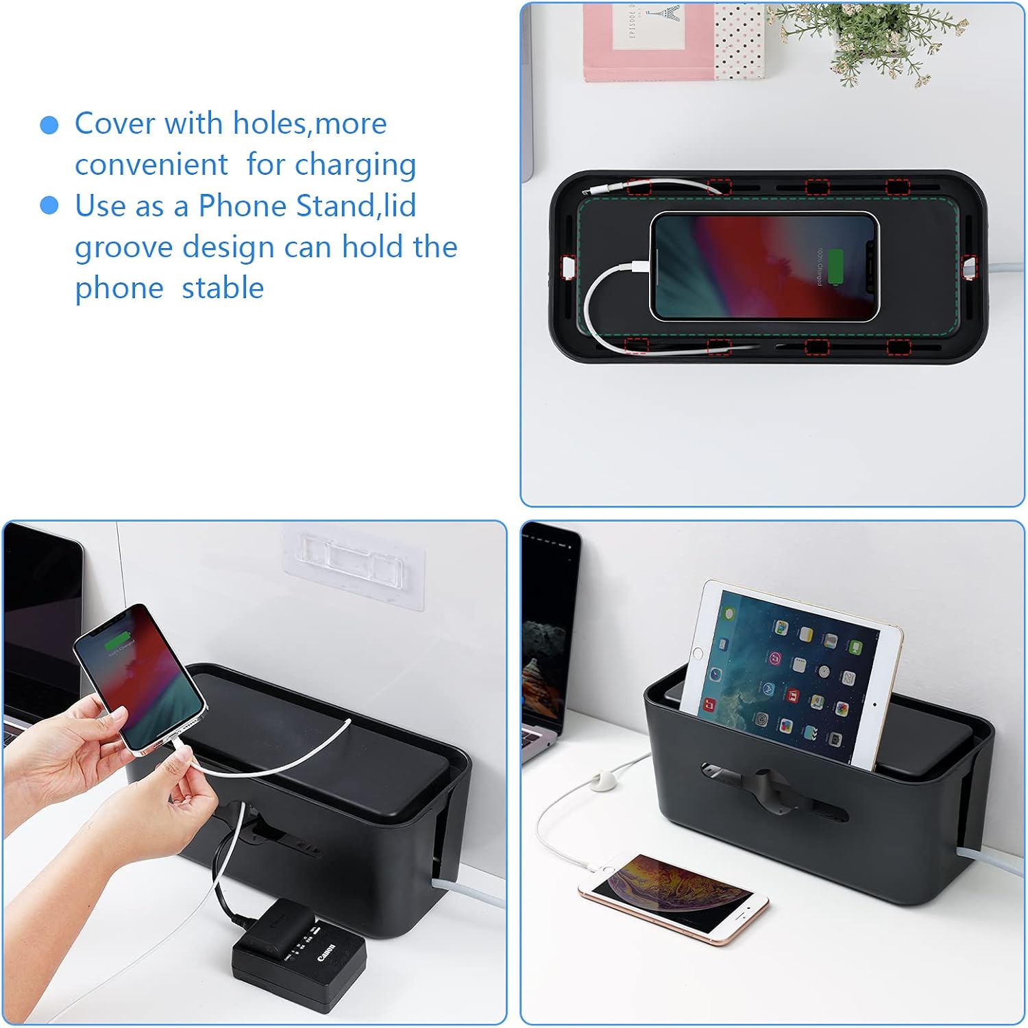 Cable Management Box Cord Orga - Power Strip Desk avis et prix