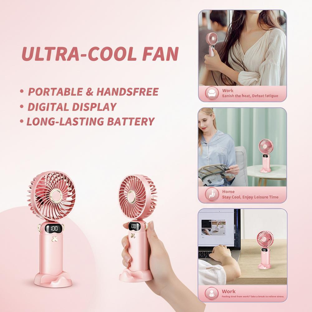 Portable Mini Fan With 6 Speed - Usb Desk Fan avis et prix