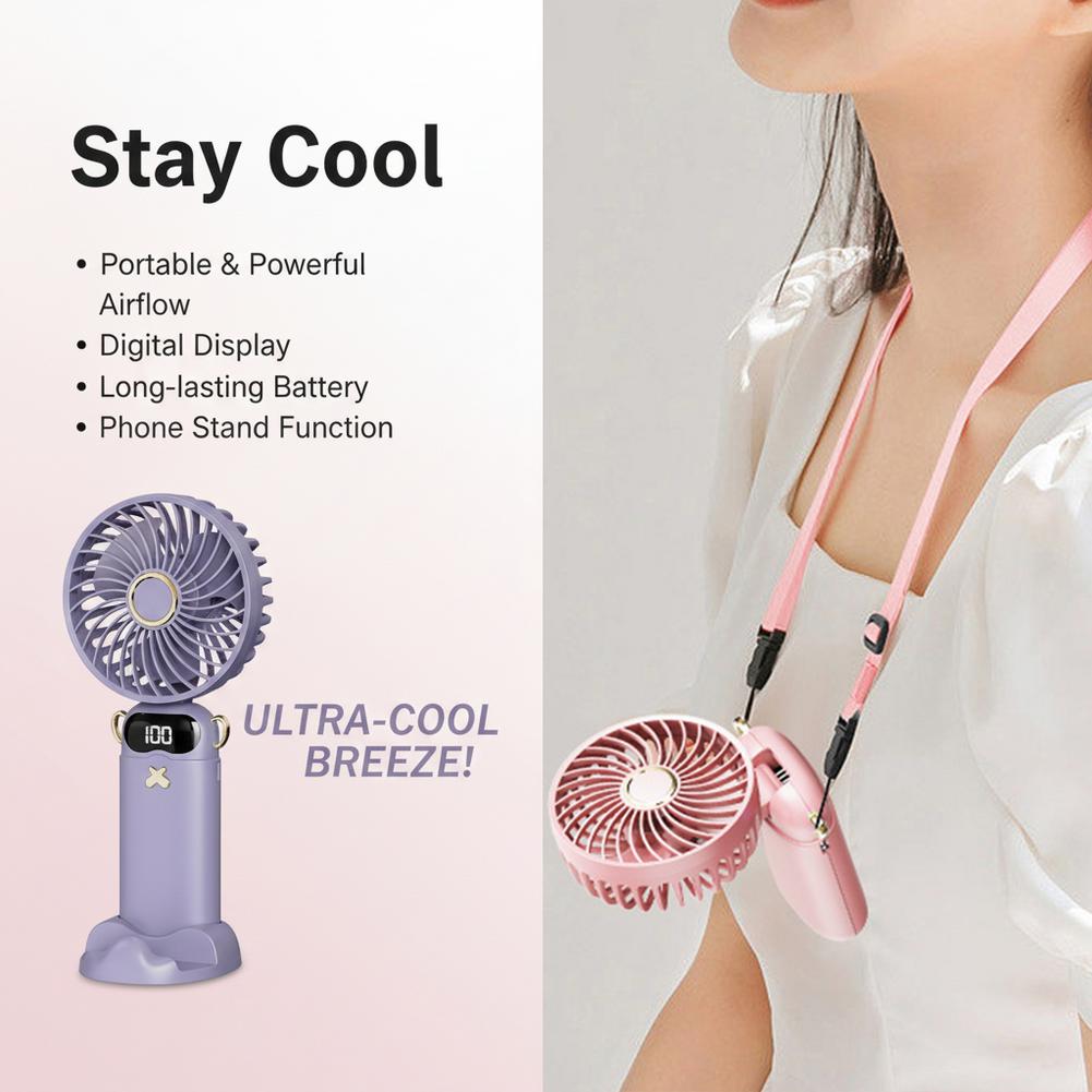 Portable Mini Fan With 6 Speed - Usb Desk Fan avis et prix