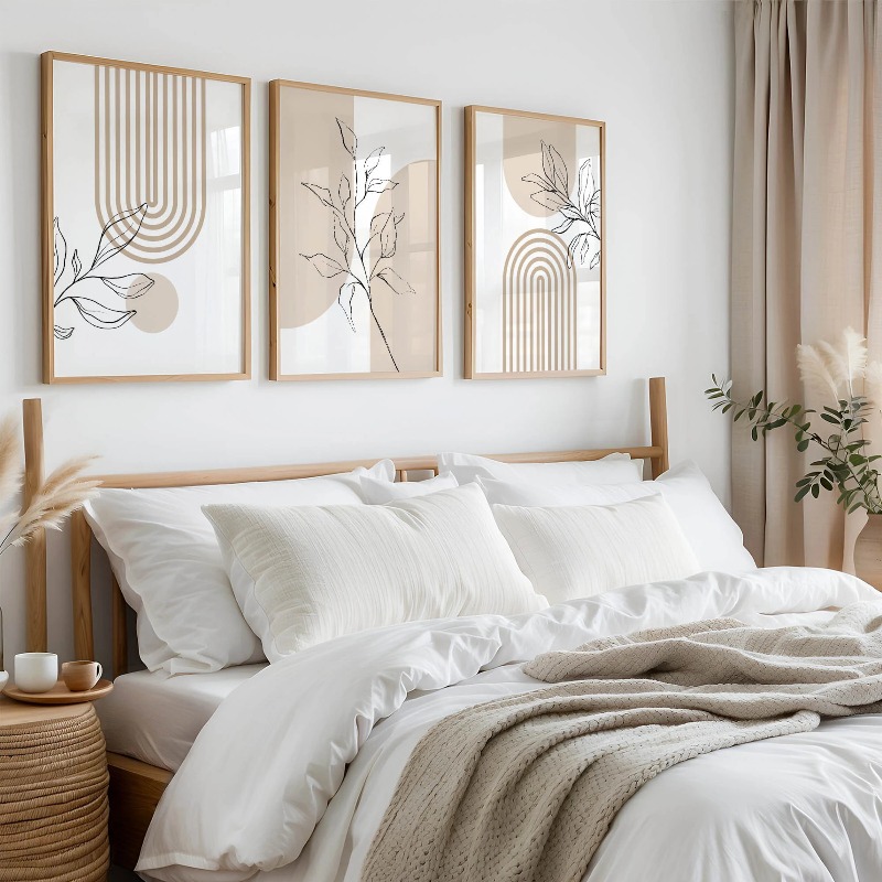 Neutral Wall Art Prints for Mo - Home Office Minimalist avis et prix