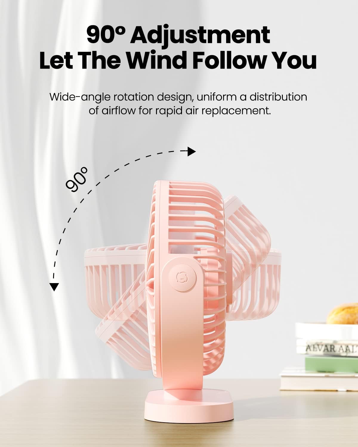 Mini USB Desk Fan 5.5 Inch, Qu - Usb Desk Fan avis et prix