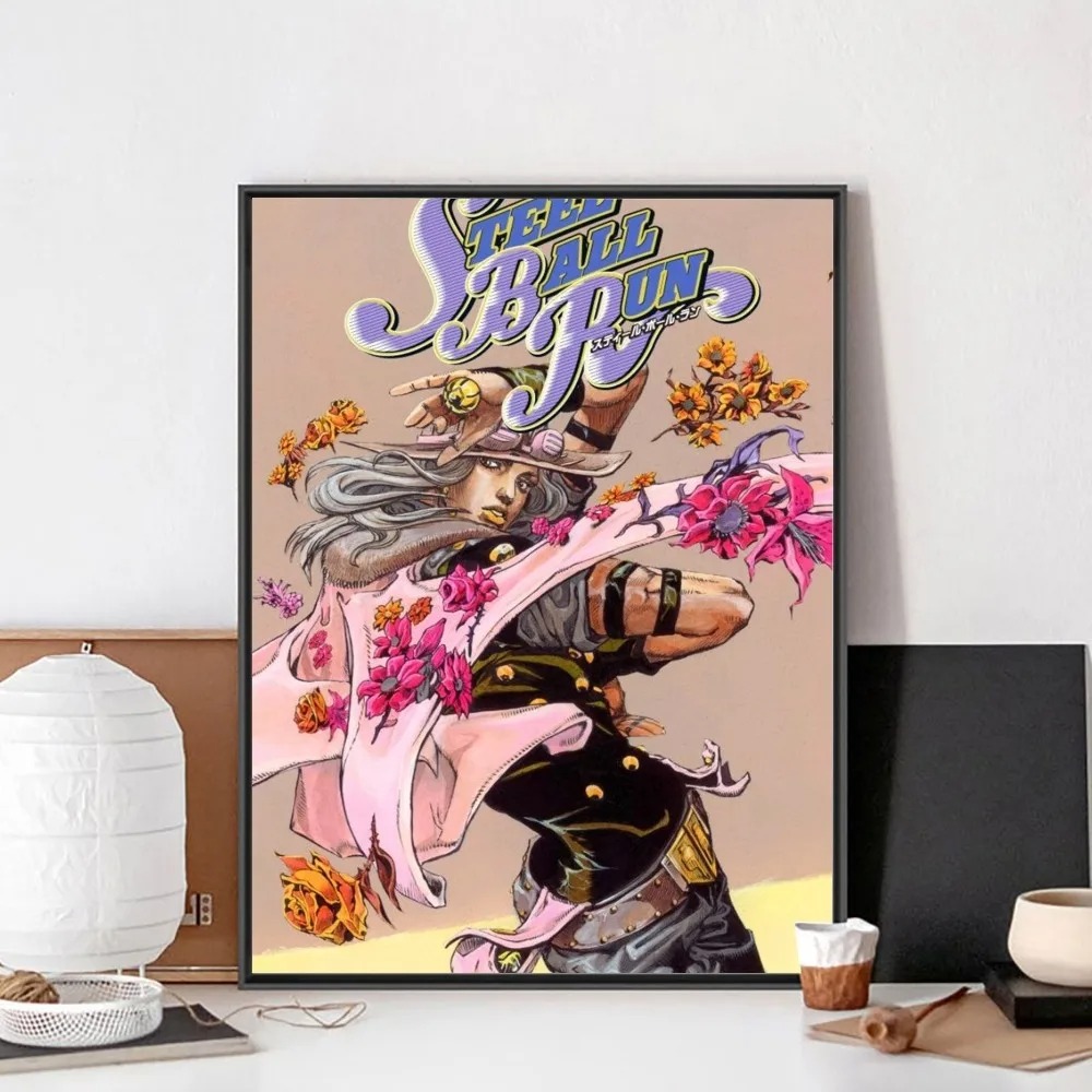 Modern Unframed Funny Anime Po - Home Office Minimalist avis et prix