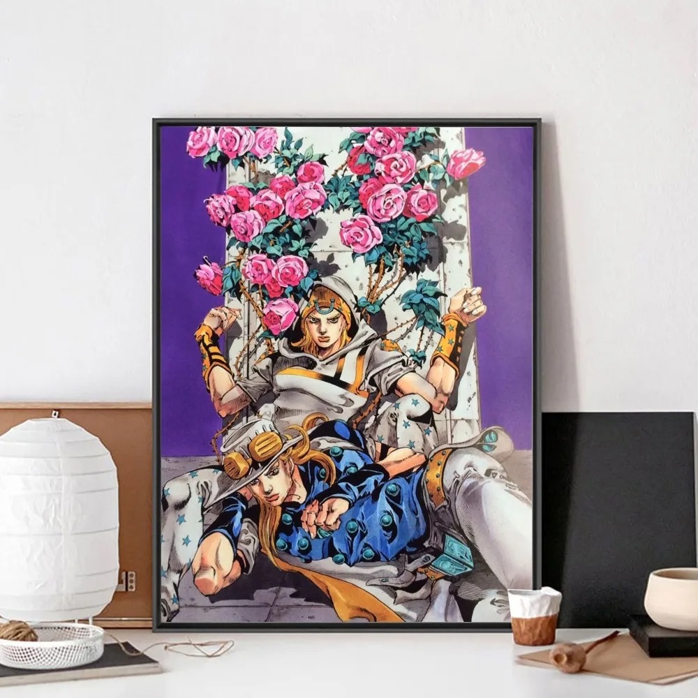 Modern Unframed Funny Anime Po - Home Office Minimalist avis et prix